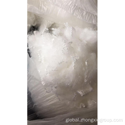 Micro Fiber recycled 0.9D*32MM hollow silicon polyester staple fiber Factory